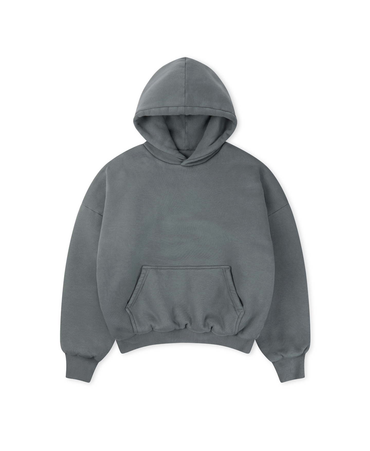 1000 GSM 'Iron Gray' Double Hoodie