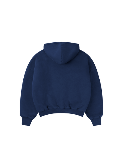 1000 GSM 'Navy Blue' Double Hoodie