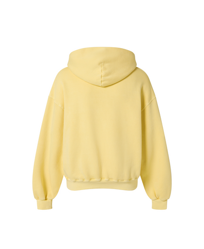 450 GSM 'Vintage Yellow' Hoodie