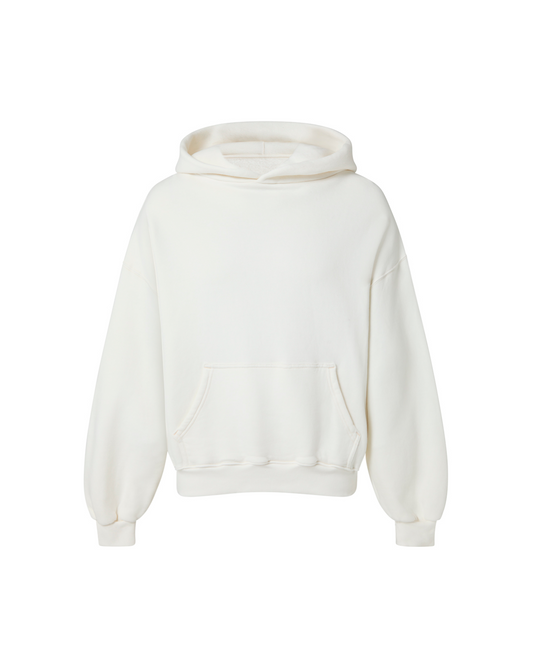 450 GSM 'Bone White' Hoodie