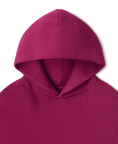 450 GSM 'Stern Rubin' Hoodie