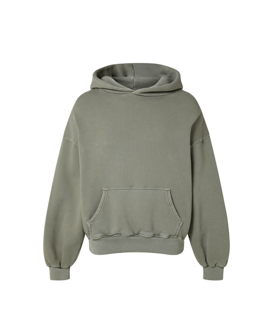 450 GSM 'Vintage Olive' Hoodie