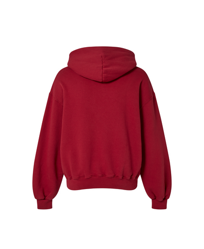 450 GSM 'Dark Red' Hoodie