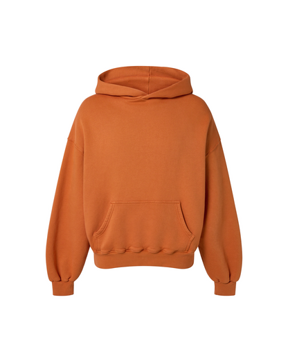 450 GSM 'Orange Rust' Hoodie