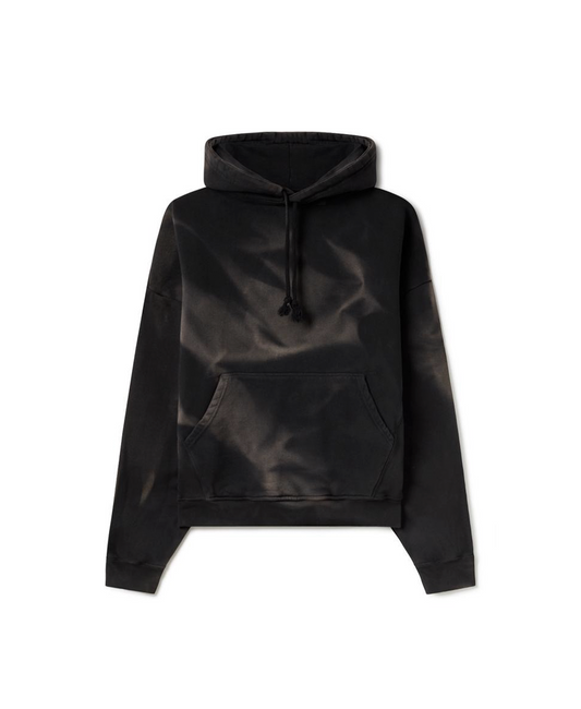 700 GSM 'Sun-Faded Black' Hoodie