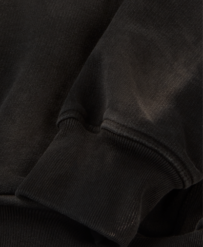 700 GSM 'Faded Black' Hoodie