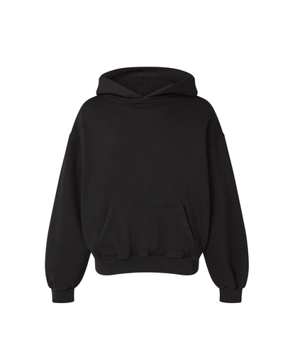 450 GSM 'Jet Black' Hoodie