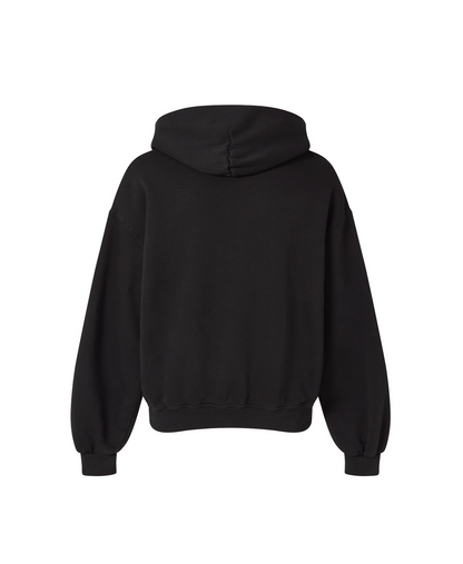 450 GSM 'Jet Black' Hoodie