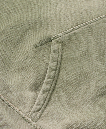 700 GSM 'Faded Olive Green' Hoodie