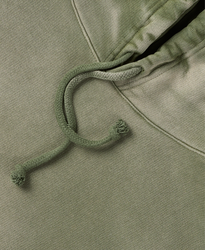 700 GSM 'Faded Olive Green' Hoodie