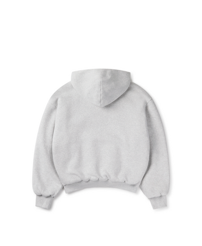 1000 GSM 'Light Heather Gray' Double Hoodie