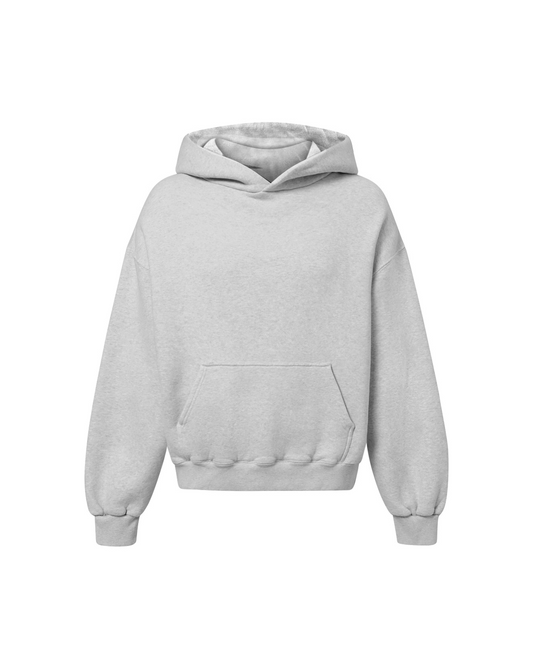 450 GSM 'Light Heather Gray' Hoodie