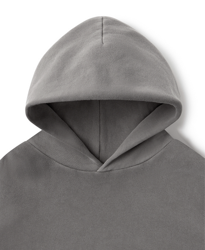 450 GSM 'Mud Gray' Hoodie