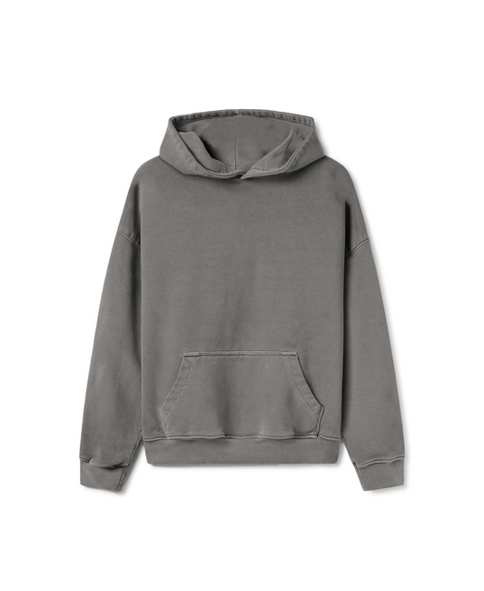 600 GSM 'Mud Gray' Hoodie