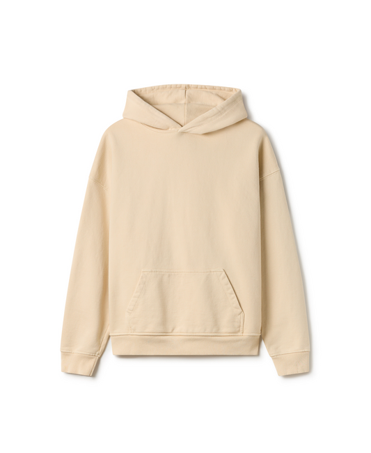 600 GSM 'Cloud Cream' Hoodie