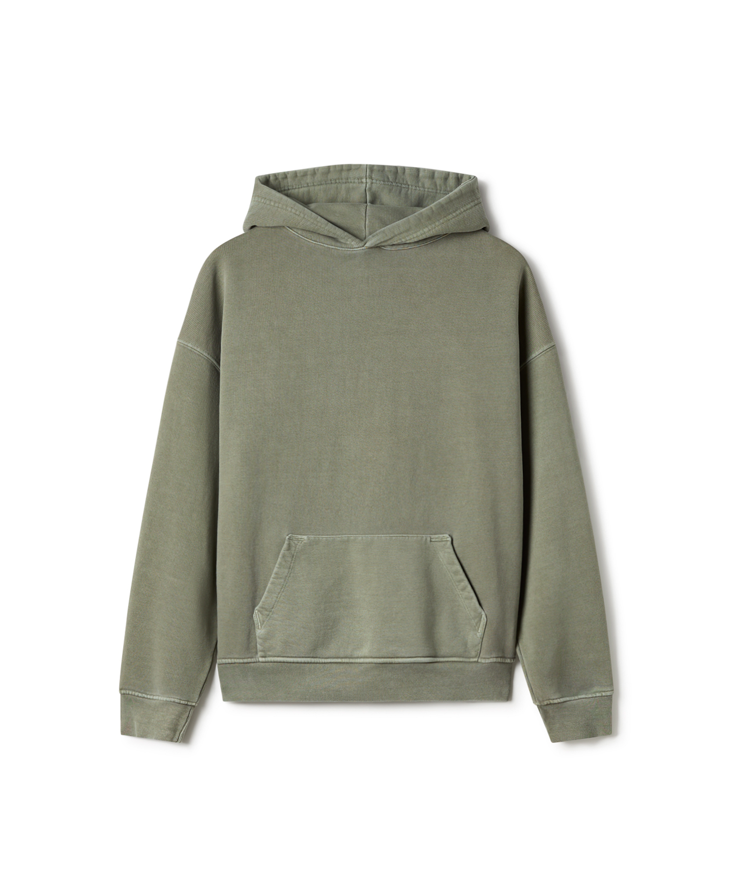 600 GSM 'Vintage Olive' Hoodie