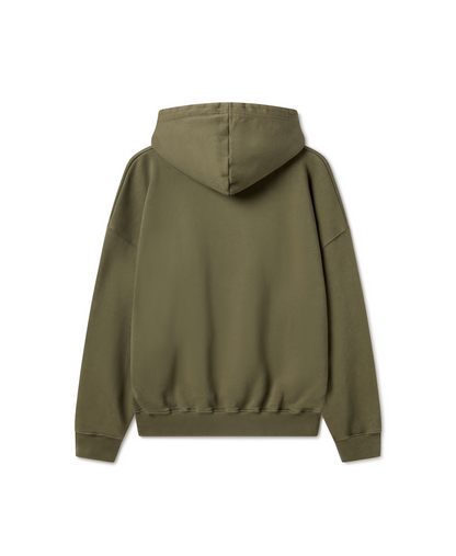 600 GSM 'Army Olive' Hoodie