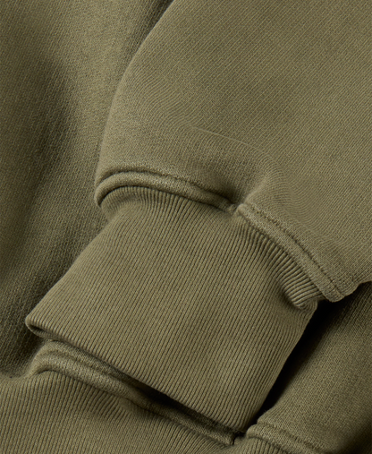 600 GSM 'Army Olive' Hoodie