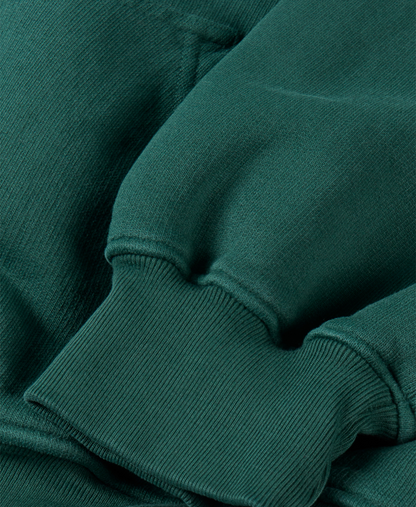 600 GSM 'British Racing Green' Hoodie