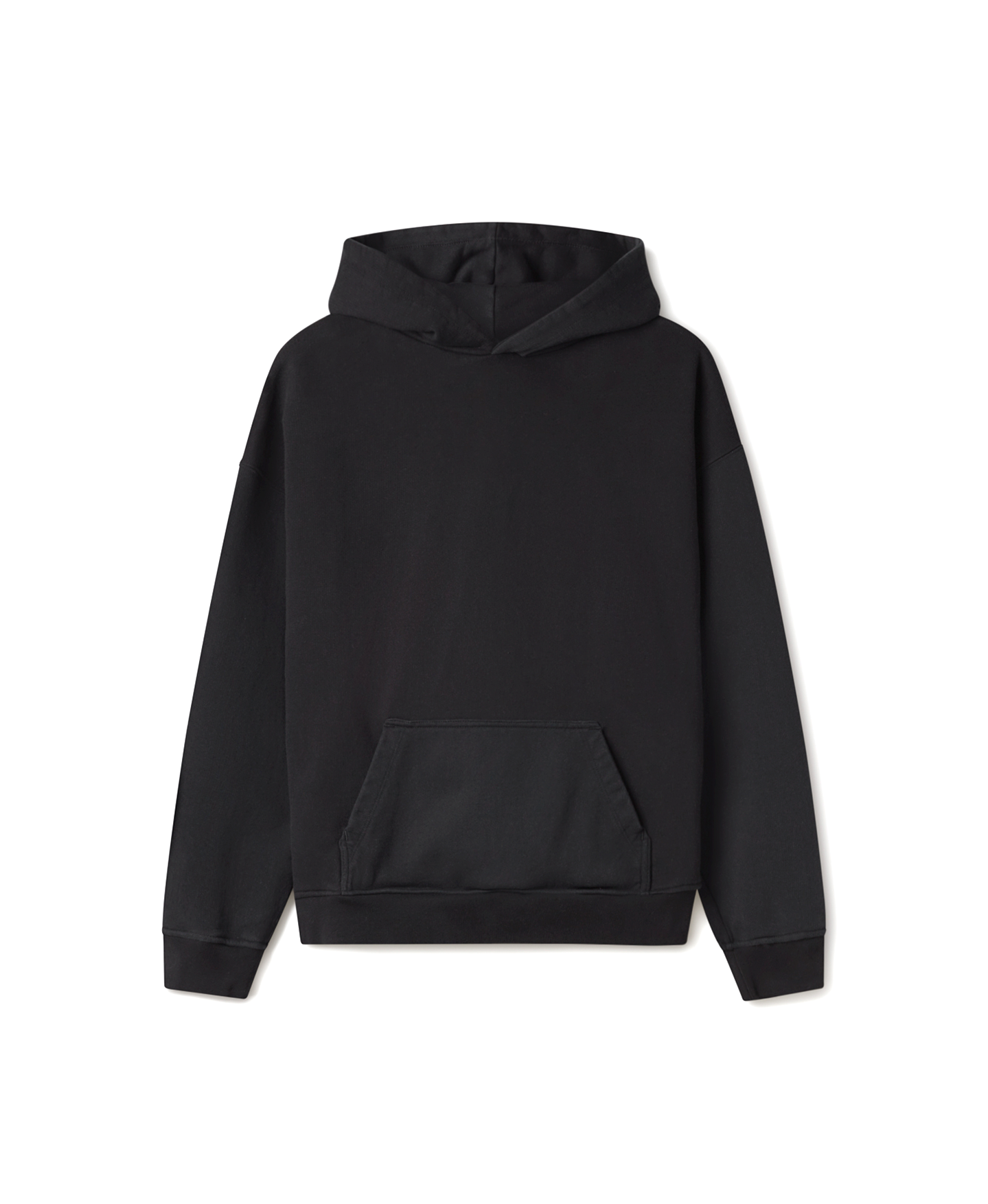 600 GSM 'Jet Black' Hoodie