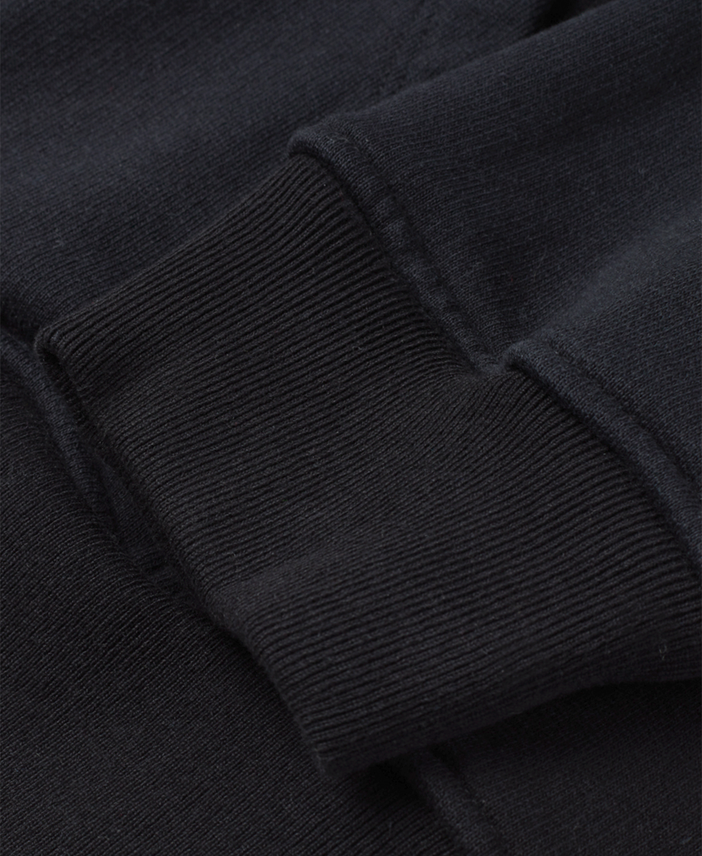 600 GSM 'Jet Black' Hoodie