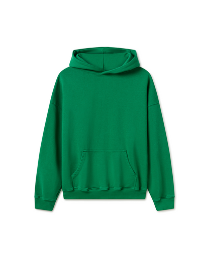 600 GSM 'Kelly Green' Hoodie