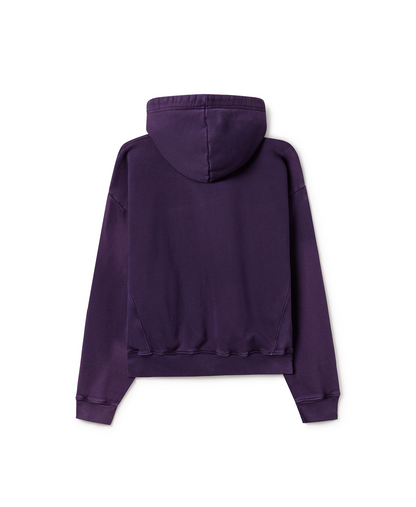 700 GSM 'Sun-Faded Grape' Hoodie