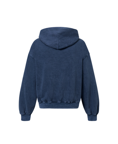 450 GSM 'Vintage Navy Blue' Hoodie