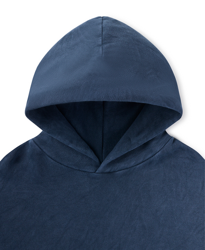 450 GSM 'Vintage Navy Blue' Hoodie