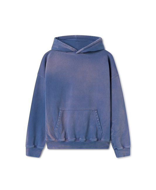 600 GSM 'Vintage Indigo' Hoodie